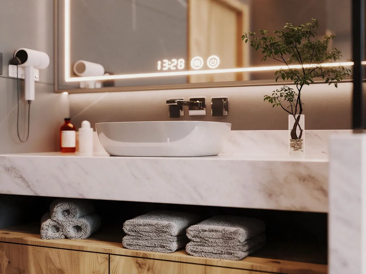 Oak Residence — Vanity