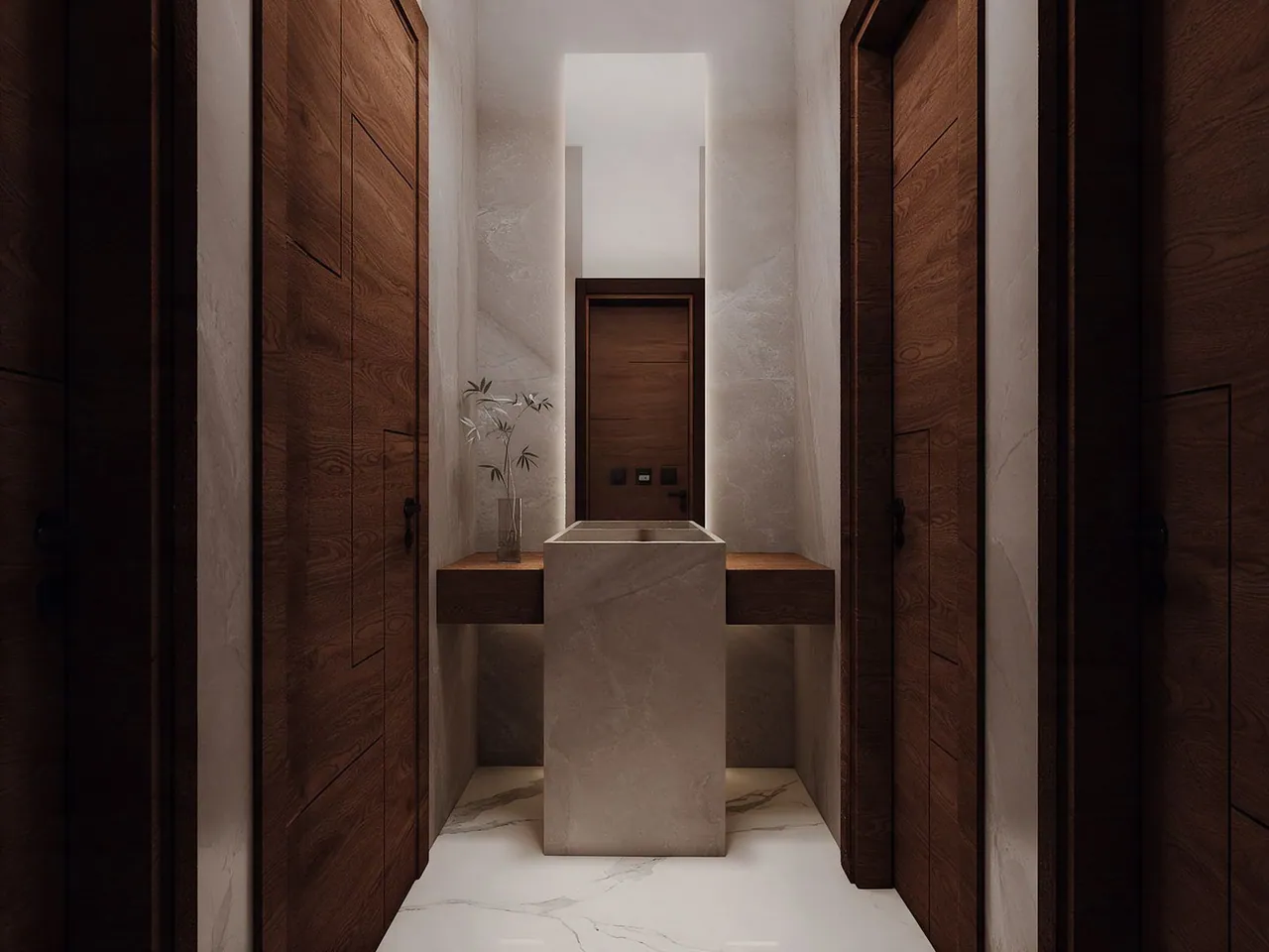 Oak Residence — Guest WC