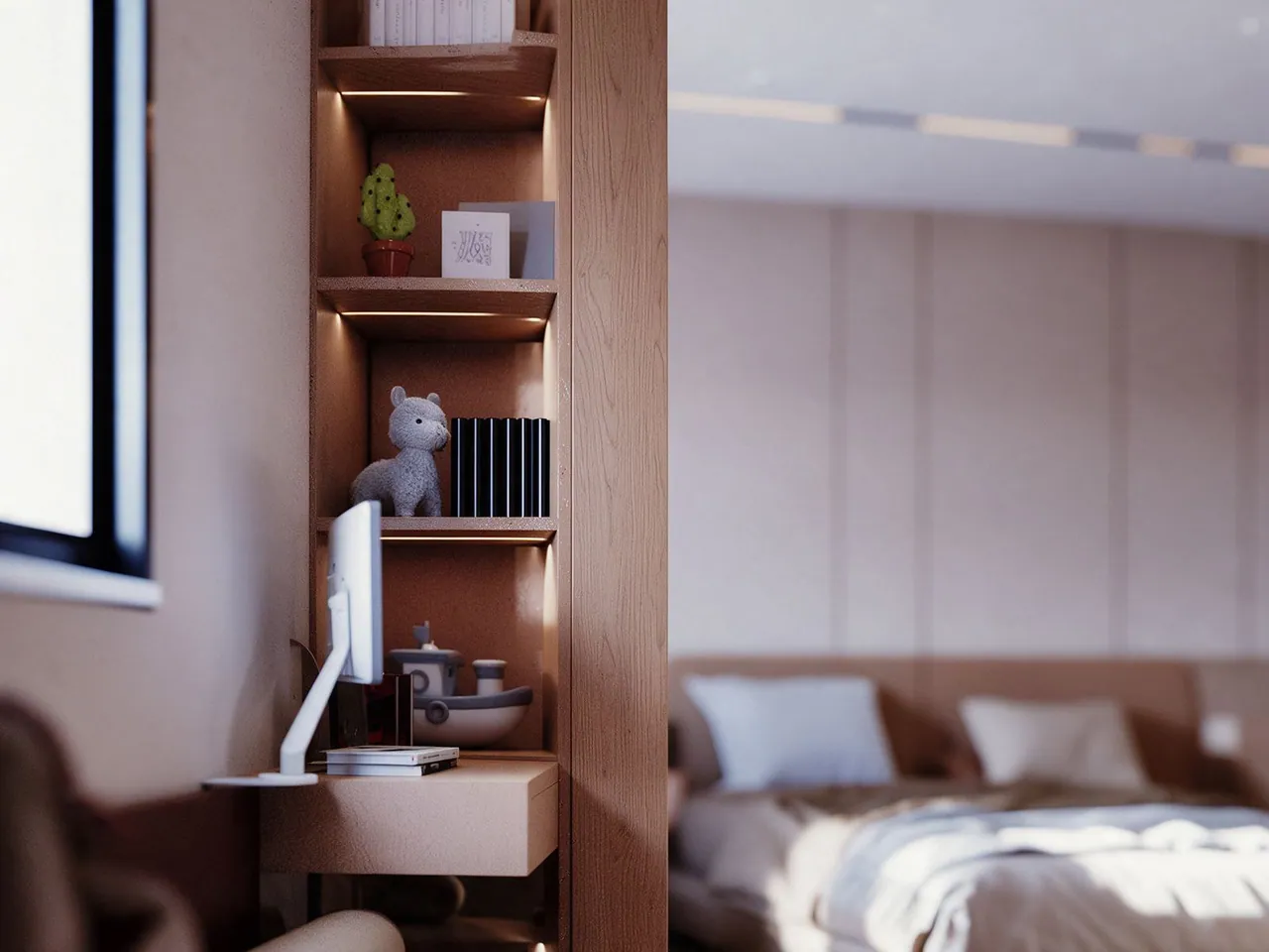 Oak Residence — Shelving