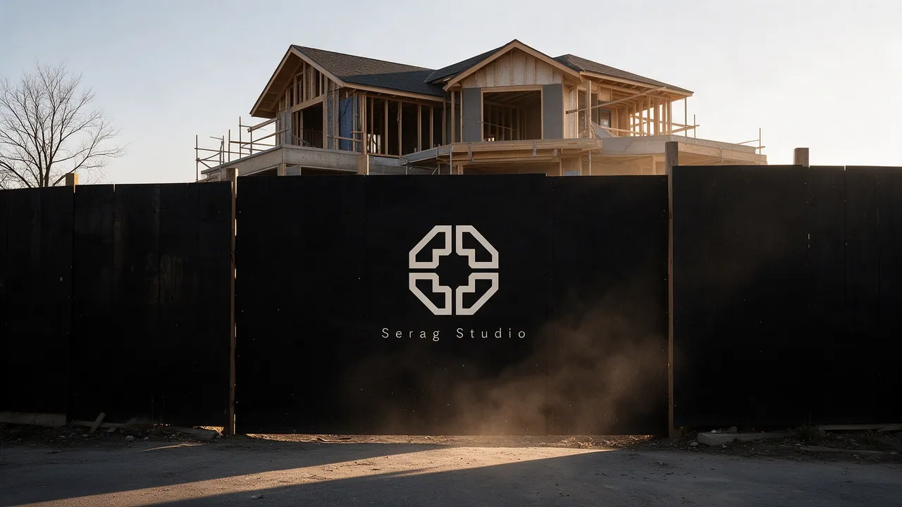Signage — site hoarding