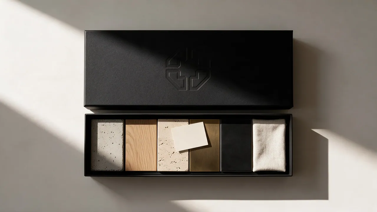 Stationery — sample box