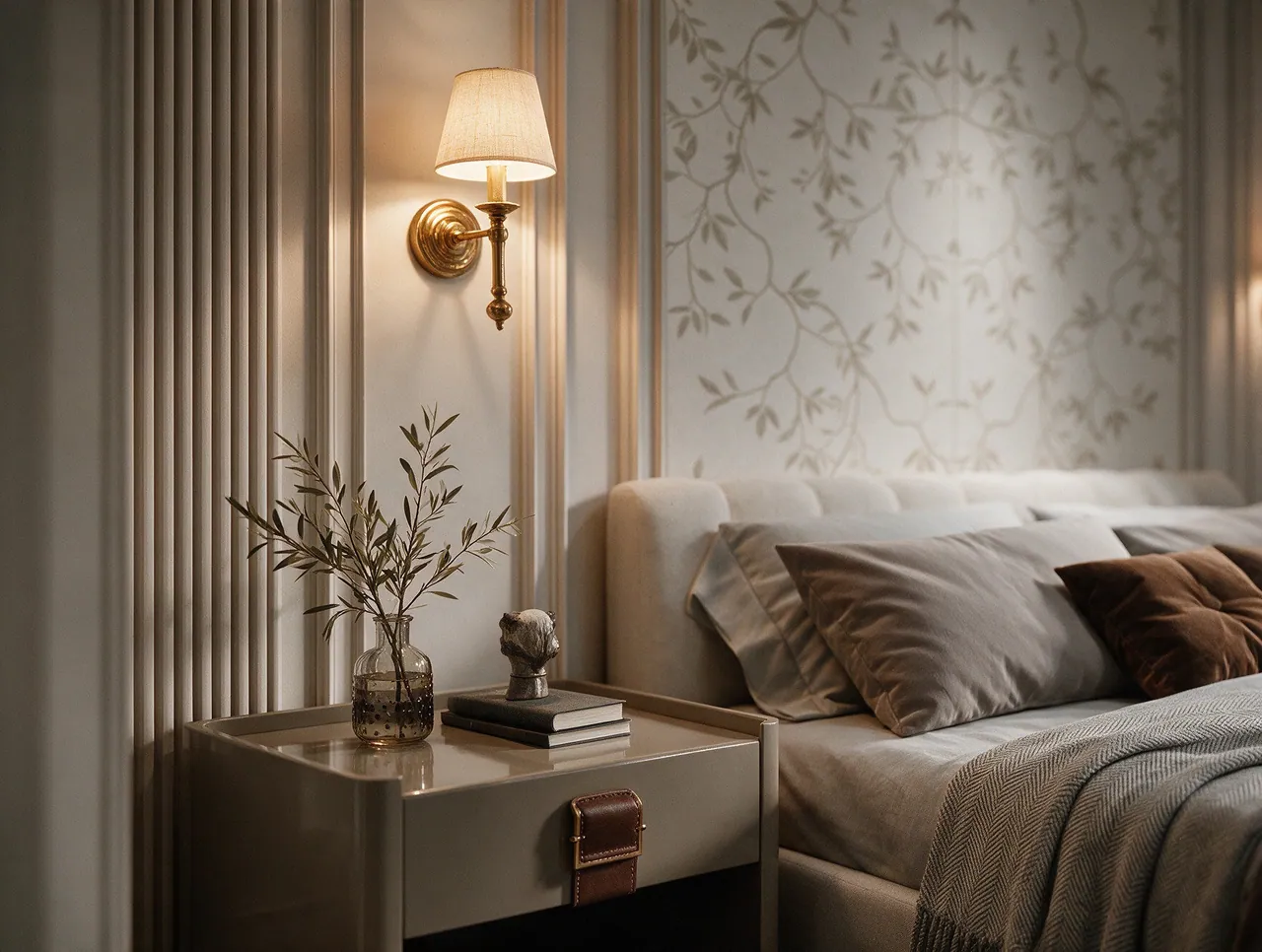 Master Suite — Bedside detail